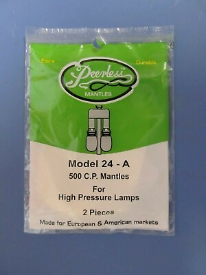 #ad Peerless 24 A Mantles 5 packs of 2 10 mantles 500 C.P. 999 or 99 Style Mantle $22.99