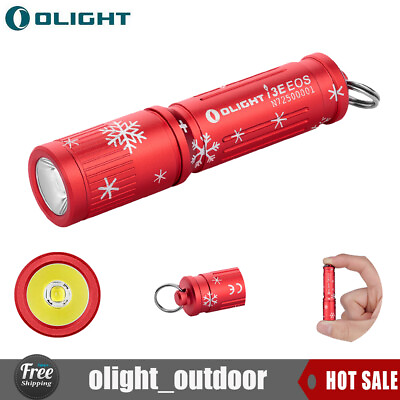 #ad Olight i3E EOS 90 Lumens Keychain LED Flashlight AAA Battery Christmas Gifts $12.99
