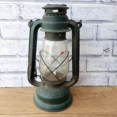 #ad Antique MAHARANI Hurricane Lantern Collectible Kerosene Oil Vintage Lantern. $61.75