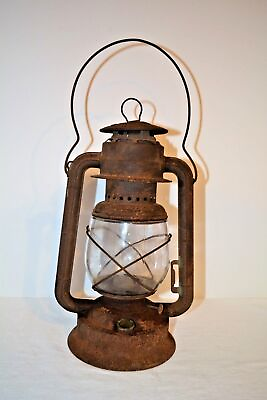 #ad Rare Antique DIETZ WIZARD Barn Lantern Railroad Lantern 13quot; USA $75.00
