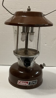 #ad Coleman Lantern Model 275 Brown With Handle $43.00