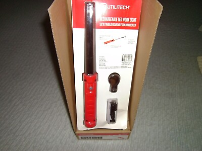 #ad Utilitech Rechargeable LED Work Light #0047406 400 Lumens New $19.99