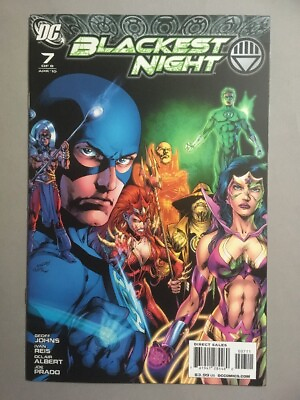 #ad Blackest Night #7 1st Appearance White Lantern Ring DC Comics $19.99