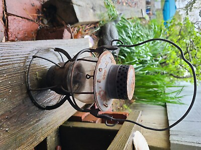 #ad vintage railroad lantern kerosene $150.00