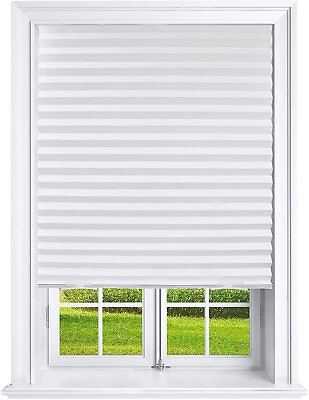 #ad #ad Pleated Window Paper Shades Light Filtering Blinds White 36 x 69 Pack of 6 Te $29.10
