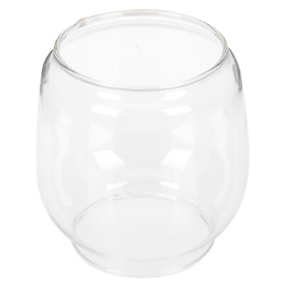 #ad Glass Barn Lantern Lampshade Kerosene Oil Globe Replacement Seeded $12.75