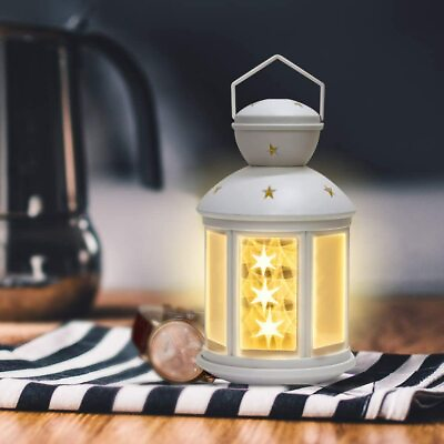 #ad LED Lanterns Warm White Twinkle Stars Hexagonal Light Party Bedroom Decoration $6.95