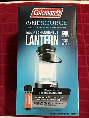 #ad Coleman One Source 600 Lumens Lantern $40.00
