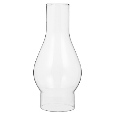 #ad Transparent Glass Chimney for Antique Oil Lantern $9.97