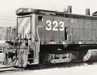 #ad Burlington Northern Railroad BN #323 SW1500 Electromotive Train Photo Spokane WA $9.99