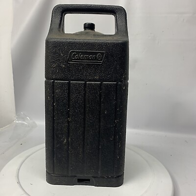 #ad Coleman Large Lantern Black Hard Carry Case 1993 For 220 295 290 Top Section $15.29