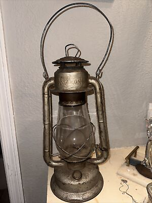 #ad Vintage Beacon Kerosene Lantern by GSW Circa 1930s or 1940s $75.00