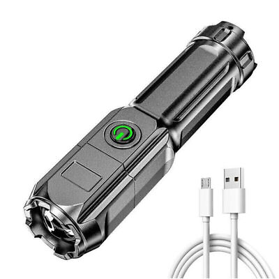#ad Super Bright 999000000 LM LED Torch Tactical Flashlight Lantern Rechargeable US $8.99