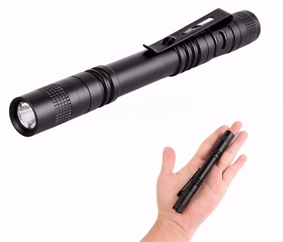 #ad LED Flashlight Cree Mini Penlight AAA Battery Tactical 2000 Lumen Bright $8.95