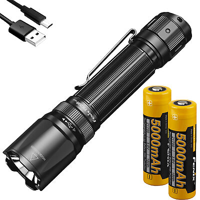 #ad Fenix TK20R v2.0 3000 Lumen Rechargeable Flashlight with 2x5000mAh Batteries $137.92