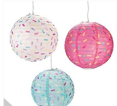 #ad Rainbow Paper Lanterns Chinese Paper Lanterns for Rainbow Party Decoration D... $25.49