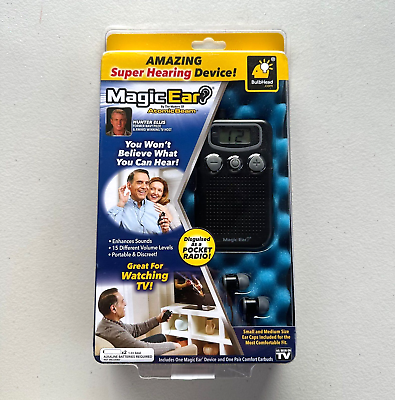 #ad #ad Atomic Beam Magic Ear Hearing Amplifier from Bullhead As Seen on TV BRAND NEW $22.49