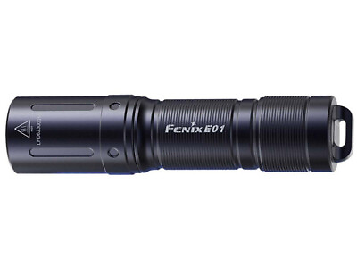 #ad Fenix E01V2BK Black Lumens 2.62quot; Uses AAA Batteries Aluminum .46 Oz. Flashlight $18.61