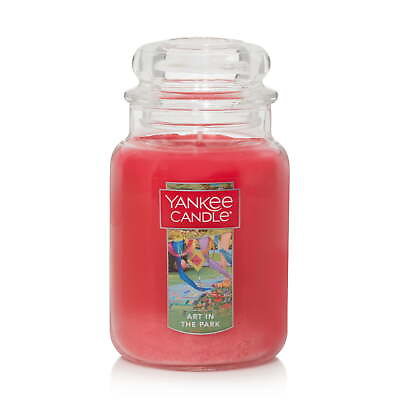 #ad Yankee Candle Art in the Park 22 oz Original Large Jar Scented Candle $16.88