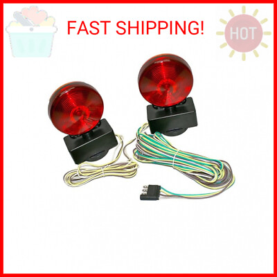 #ad Dual Sided Magnetic Towing Light Kit for RV Boat Trailer DOT Approved $25.31