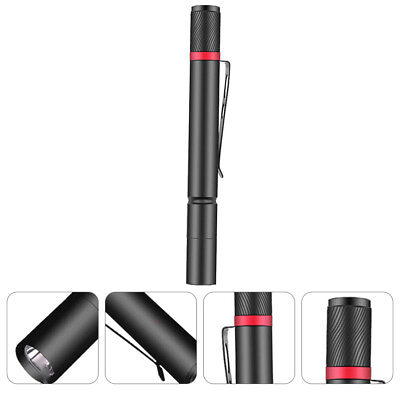 #ad USB Rechargeable Flashlight Inspection LED Flashlight Pocket Pen Light $9.39