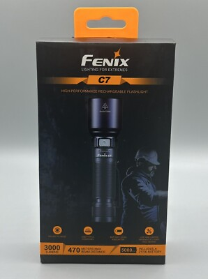 #ad Fenix C7 3000 Lumen USB C Rechargeable EDC Flashlight $69.99