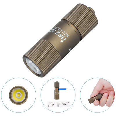 #ad Olight i1R 2 EOS Rechargeable Flashlight LED Hot Sale Waterproof Keychain Small $17.95