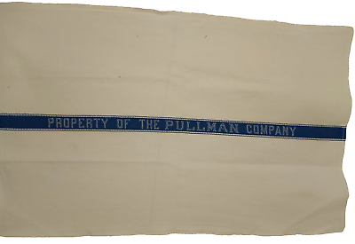 #ad Railroad Towel Hand Dining Property OF THE PULLMAN COMPANY Original Vtg 25X16 $19.99