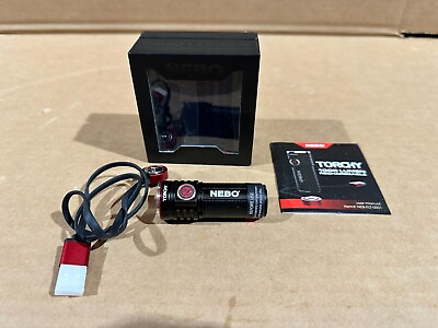 #ad NEBO 6878 Torchy 1000 Lumen Rechargeable Pocket Flashlight excellent tested $34.99
