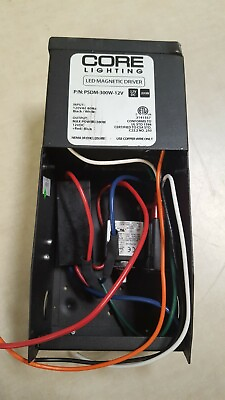 #ad #ad Core Lighting LED Magnetic Driver PSDM 300W 12V UNTESTED $195.05
