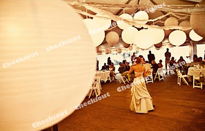 #ad 12 pcs Mix Sizes Paper Lantern With LED White Light Wedding Party Decoration Set $21.99