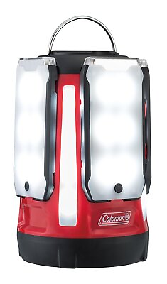 #ad Coleman Lantern Quad Multi Panel Lantern LED battery type $96.97