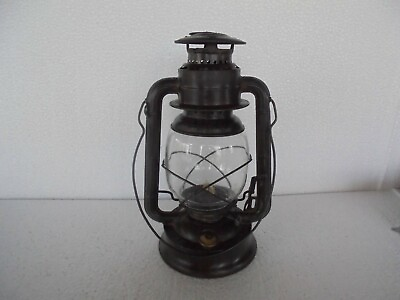 #ad Vintage DIETZ Brand Hurricane Iron Kerosene Lamp Lantern USA $126.00
