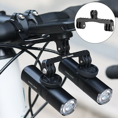 #ad Quick and Easy Bike Camera Mount Bridge Adapter for GoPro Bicycle Light Bracket $7.09