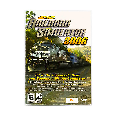 #ad Auran Computer Game Railroad Simulator 2006 EX $20.66