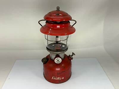 #ad Coleman Lantern 1964 200A Kansas EASY RESTORE All Moving Parts Rotate Vintage $130.00