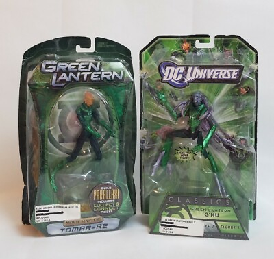 #ad Mattel Green Lantern Movie Masters Tomar Re amp; DC Universe Classics G#x27;hu ON CARD $50.00
