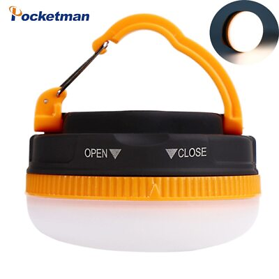 #ad Portable LED Waterproof Camping Lantern 5Modes Lights Outdoor Night Emergency $7.75