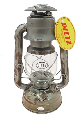 #ad Dietz #76 Original Oil Burning Lantern Unfinished Rusty $31.50