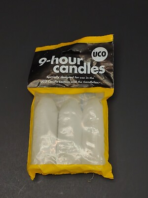 #ad #ad UCO 3PK 9 Hour Lantern Candles for UCO Candle Lantern Candlelier NEW $8.50
