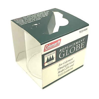 #ad Coleman Lantern Replacement Globe Glass For Ultralight Gear Model 226 amp; 5133 $21.52
