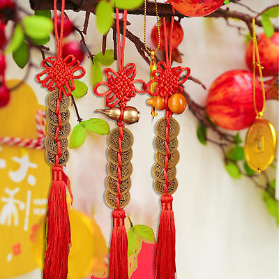#ad Chinese New Year Red Paper Lanterns Firecrack Chinese Lantern Hanging Decoration $7.09