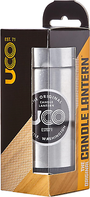 #ad UCO Original Collapsible Candle Lantern Tumbled Aluminum $30.96