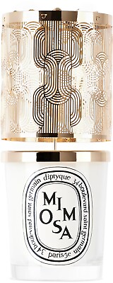 #ad Diptyque Mimosa Candle Lantern Holiday Gift Set Limited Edition $149.97