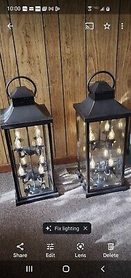 #ad battery operated lanterns lamps led $100.00