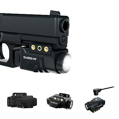 #ad #ad Pistol Light Tactical Flashlights Mini 800 Lumens Weapon Light Magnetic USB ... $42.08