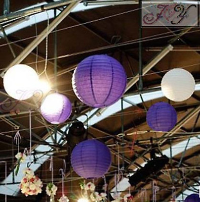#ad 9x 30cm paper lanterns wedding anniversary birthday party event venue decoration AU $29.65