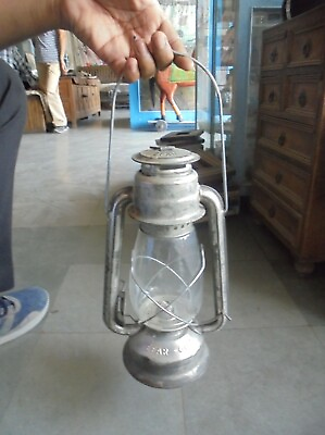 #ad Vintage EFAR No. 6 Chalwyn Brand Iron Kerosene Lamp Lantern England $63.00