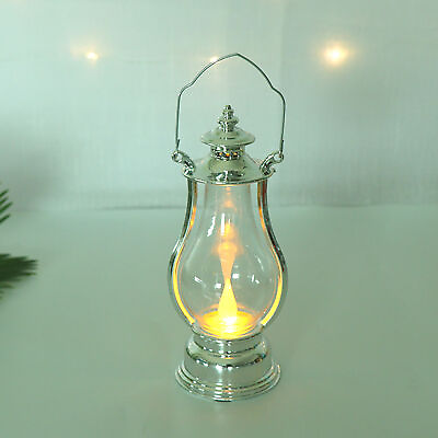 #ad Led Lantern Battery Powered Enhance Atmosphere Flicker free Led Lamp Hanging $8.93