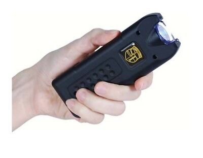 #ad Multi Guard Stun Gun Alarm LED Light Built in Charger 80 million Volt Black@* $16.89